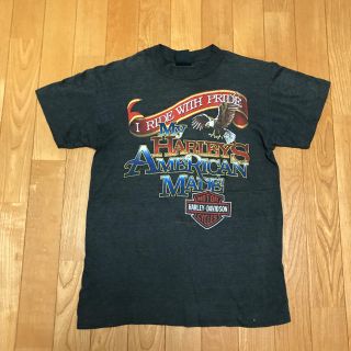 ハーレーダビッドソン(Harley Davidson)のハーレー　ダビットソン　Tシャツ　古着　ビンテージ　ヴィンテージ(Tシャツ/カットソー(半袖/袖なし))