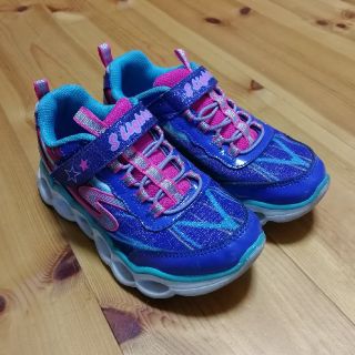 スケッチャーズ(SKECHERS)のるえり様専用☆Skechers　キッズスニーカー　18.5cm(スニーカー)