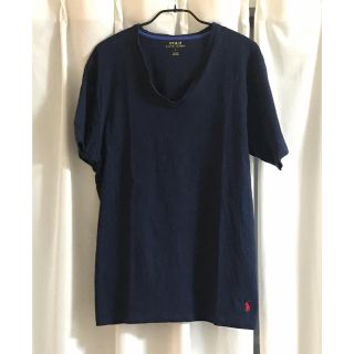 ポロラルフローレン(POLO RALPH LAUREN)のポロVネックTシャツネイビー(Tシャツ/カットソー(半袖/袖なし))