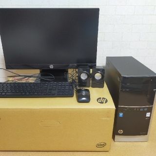 HP - デスクトップパソコン*HP pavilion 500-140jp*本体・モニターの