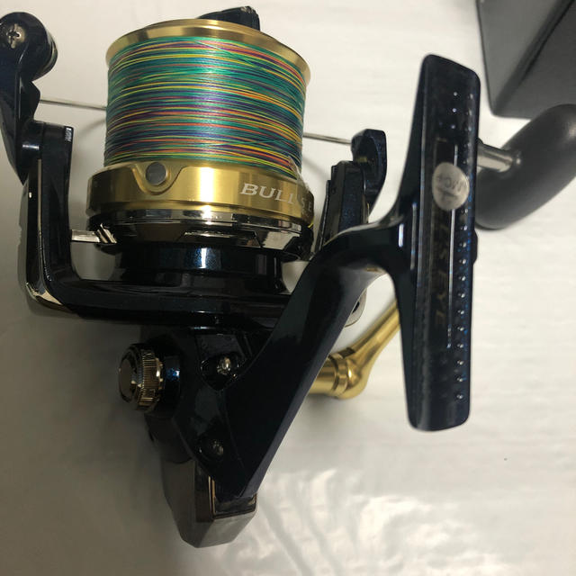 超美品】シマノブルズアイ5050(タナトル2号300m+下巻き付き) | www