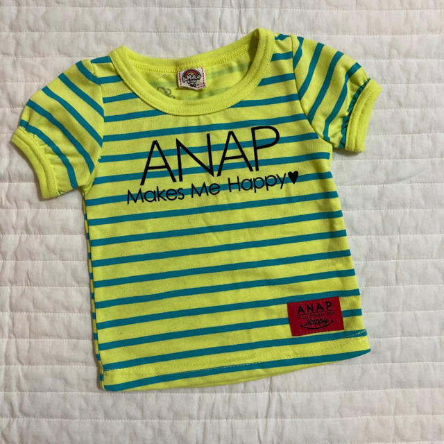 ANAP Kids(アナップキッズ)のANAP Tシャツ 80 キッズ/ベビー/マタニティのベビー服(~85cm)(Ｔシャツ)の商品写真