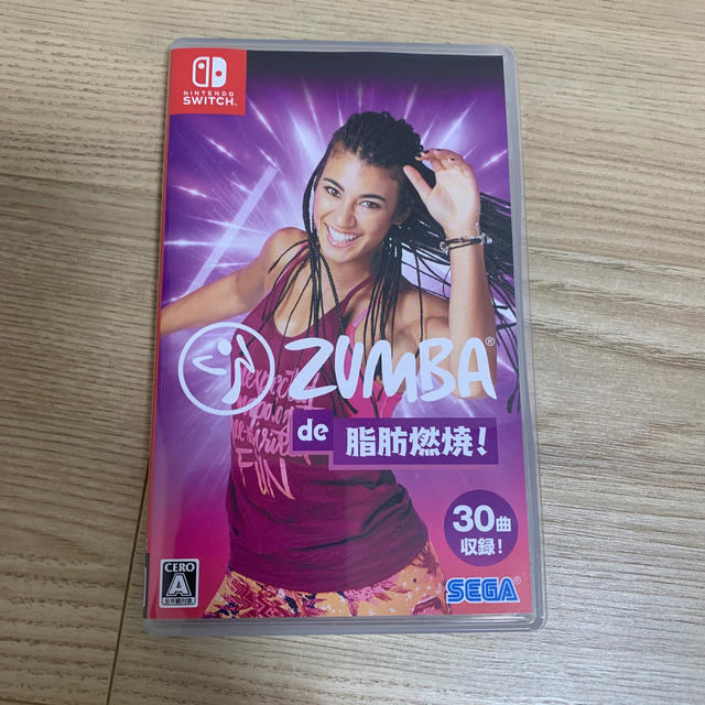 Nintendo Switch(ニンテンドースイッチ)のZumba de 脂肪燃焼！ Switch エンタメ/ホビーのゲームソフト/ゲーム機本体(家庭用ゲームソフト)の商品写真