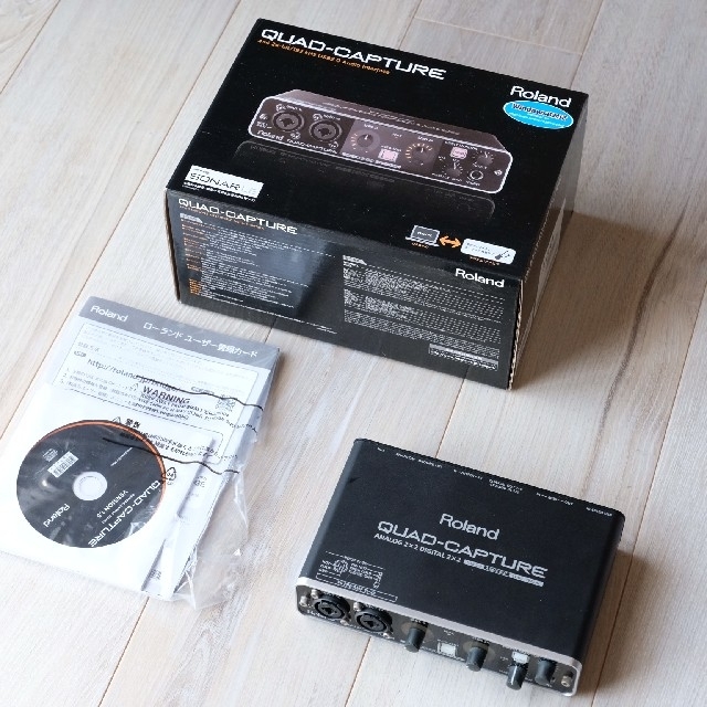 Roland(ローランド)の【中古】Roland QuadCapture 【オーディオインターフェース】 楽器のDTM/DAW(オーディオインターフェイス)の商品写真