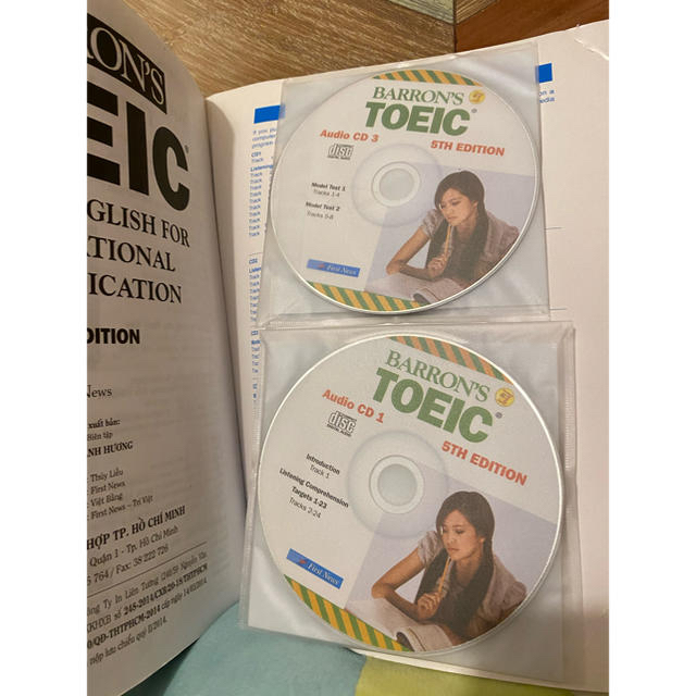 TOEIC BARRON’S 問題集　5th edition エンタメ/ホビーの本(語学/参考書)の商品写真