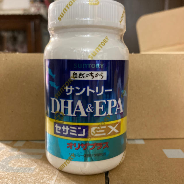 サントリー　DHA&EPA セサミンEXオリザプラス　120粒入り