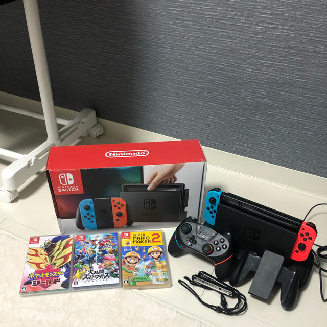 任天堂Switch &ソフト3本コントローラーセット