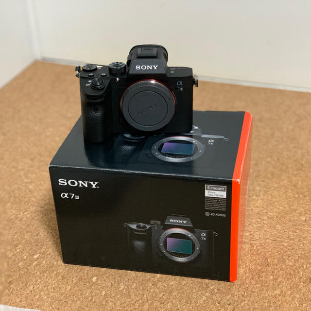 最終値下げ sony α7III ボディ 未使用  アイカップおまけ付き