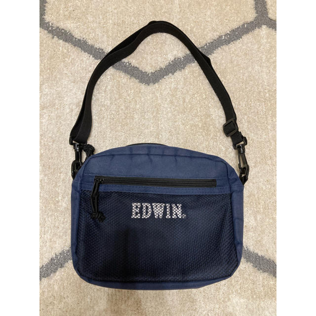 EDWIN(エドウィン)のEDWIN ショルダーバッグ　ブルー メンズのバッグ(ショルダーバッグ)の商品写真