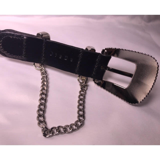 Jieda(ジエダ)のJieDa WESTERN BELT BLACK メンズのファッション小物(ベルト)の商品写真