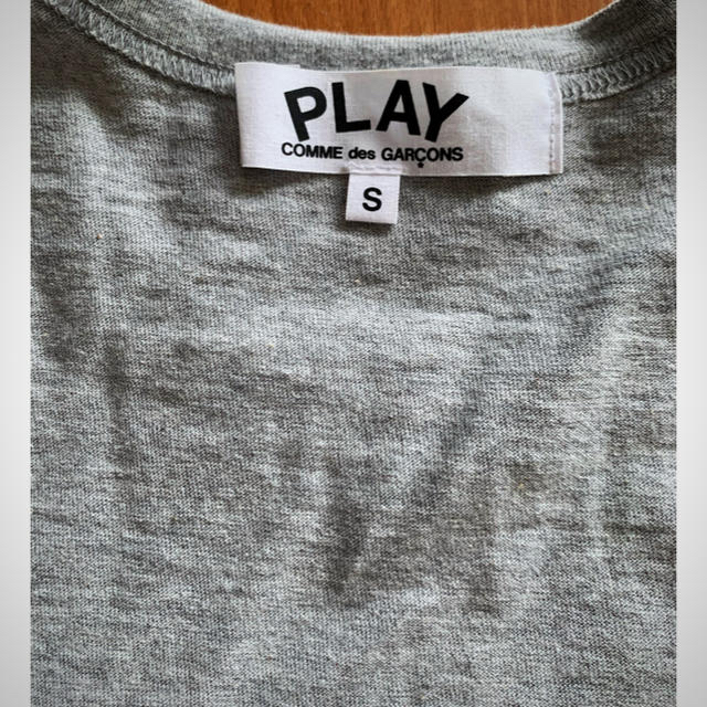 COMME GARCONS - COMME des GARCONS PLAYＴシャツ グレーの通販 by たらちゃん's shop｜コムデギャルソンならラクマ des 新品NEW