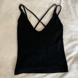 ブランディーメルビル(Brandy Melville)のブランディメルビルBrandy Melville ブラックタンクトップ(タンクトップ)