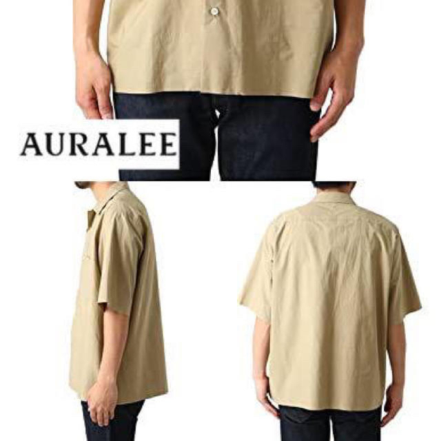 Auralee オープンカラーシャツ 半袖シャツ オーラリー 4 2