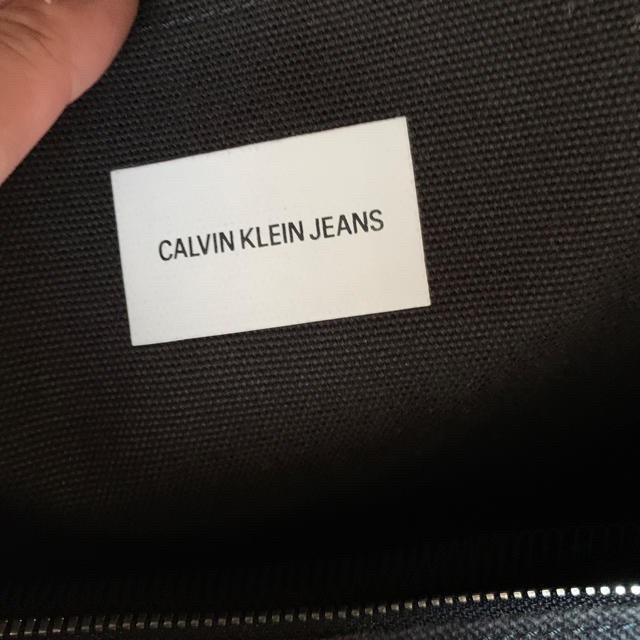 Calvin Klein(カルバンクライン)の最終価格！カルバンクラインジーンズ　美品バッグパック。 メンズのバッグ(バッグパック/リュック)の商品写真