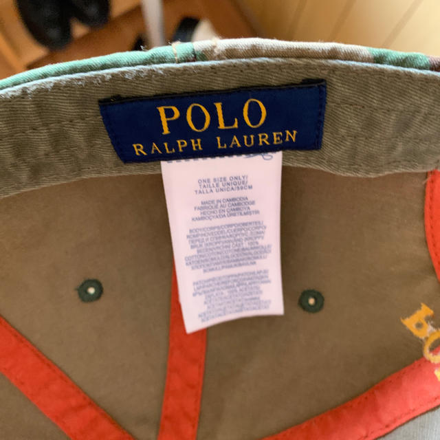 Ralph Lauren(ラルフローレン)の80.90sラルフローレン CAP 美品。 メンズの帽子(キャップ)の商品写真