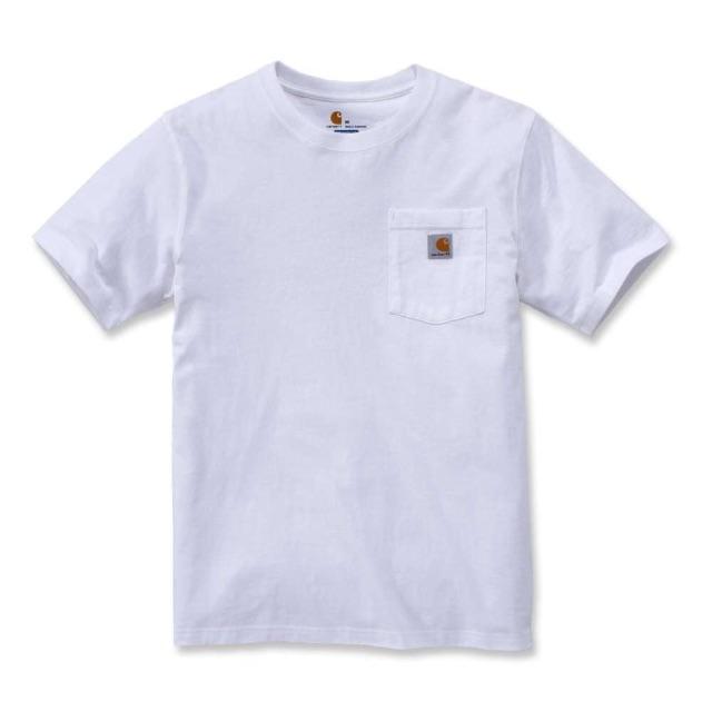 carhartt(カーハート)のカーハート　最新作　ポケット Tシャツ　白　M　●新品　Carhartt メンズのトップス(Tシャツ/カットソー(半袖/袖なし))の商品写真