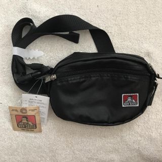 ベンデイビス(BEN DAVIS)のベンデイビス BENDAVIS OVAL WAISTBAG ウエストバッグ 黒(ウエストポーチ)