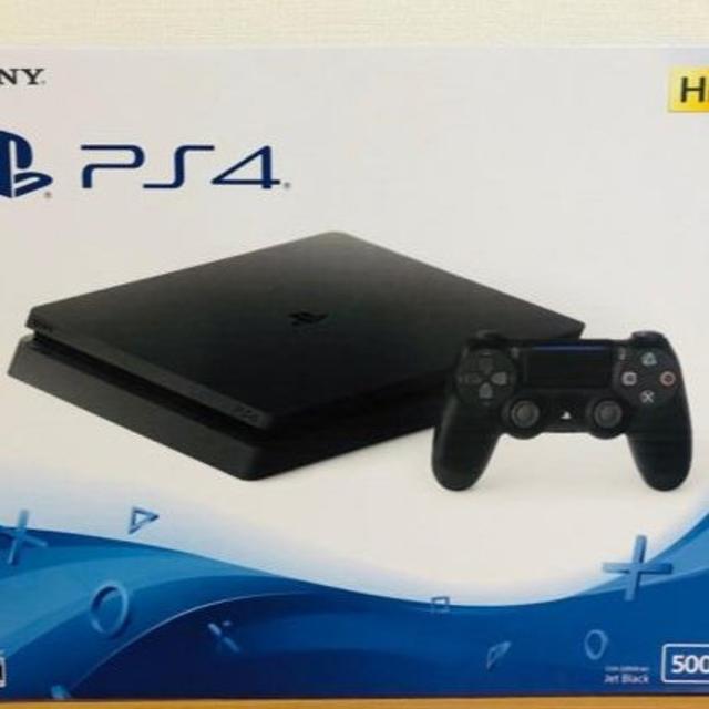 【初回限定お試し価格】 PlayStation4 - PlayStation 4 ブラック 500GB CUH-2200AB01 家庭用ゲーム機本体