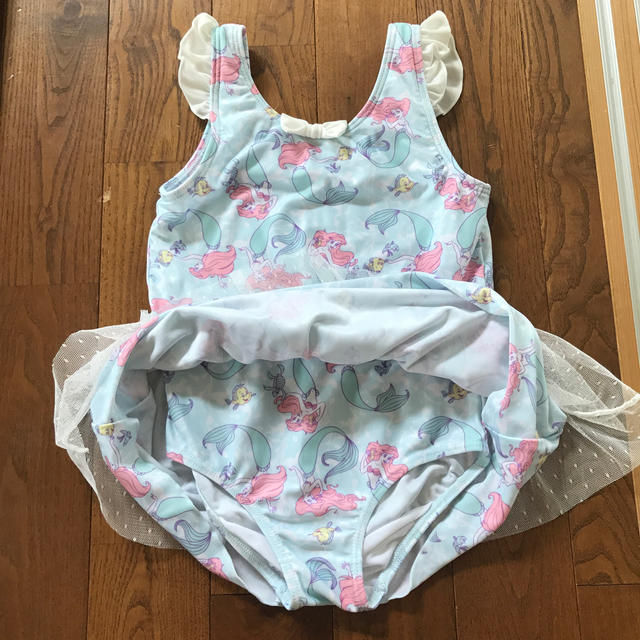 アリエル水着120 キッズ/ベビー/マタニティのキッズ服女の子用(90cm~)(水着)の商品写真