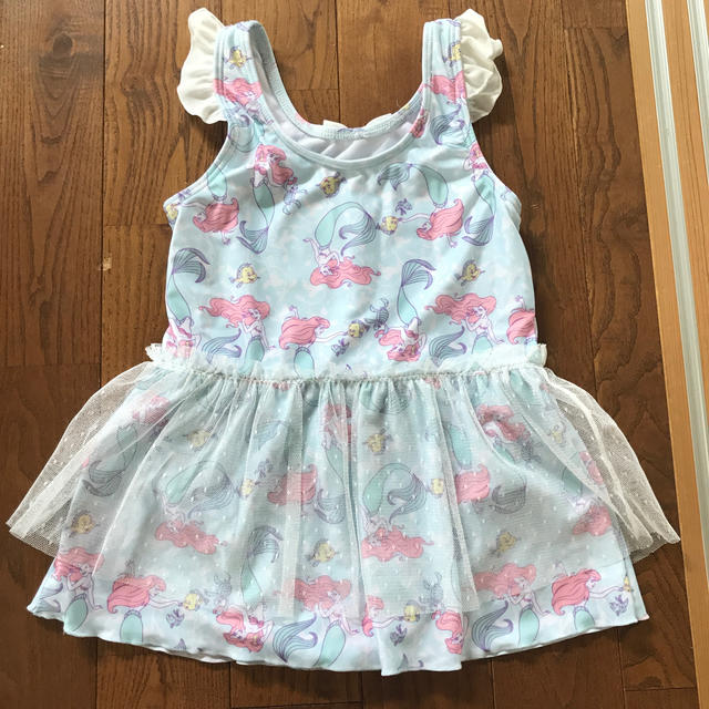 アリエル水着120 キッズ/ベビー/マタニティのキッズ服女の子用(90cm~)(水着)の商品写真