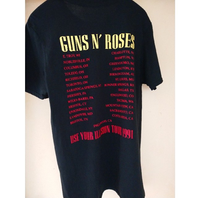 Fear Of God ガンズアンドローゼズ Guns N Roses バンド Tシャツ ロックの通販 By Axel S Shop フィアオブゴッドならラクマ