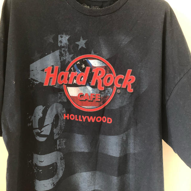 ハードロックカフェ Hollywood Ｔシャツ XXL 大きめ メンズのトップス(Tシャツ/カットソー(半袖/袖なし))の商品写真
