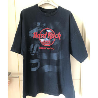 ハードロックカフェ Hollywood Ｔシャツ XXL 大きめ(Tシャツ/カットソー(半袖/袖なし))