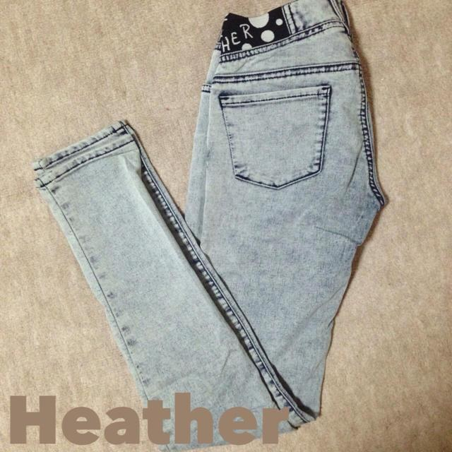 heather(ヘザー)のＨｅａｔｈｅｒ♡ スキニー レディースのパンツ(デニム/ジーンズ)の商品写真