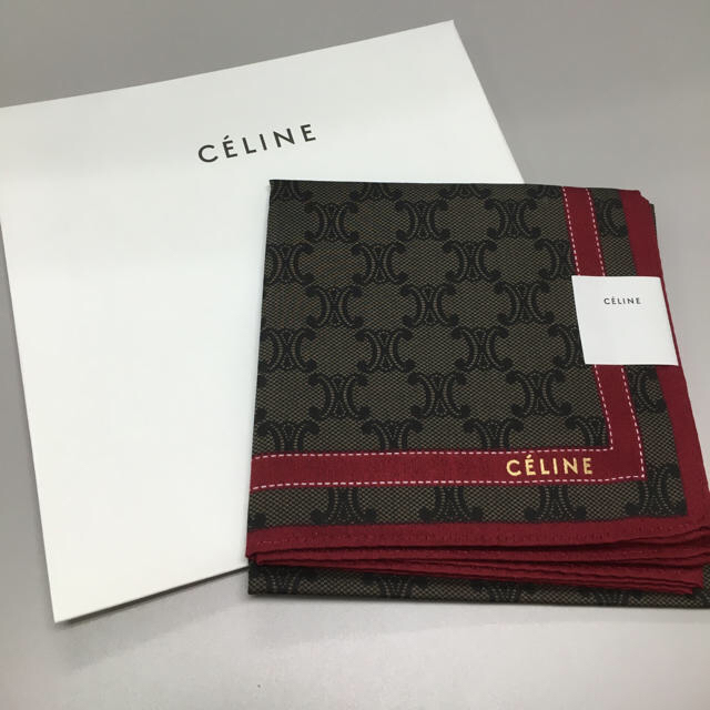 celine(セリーヌ)のCELINEハンカチ♪ レディースのファッション小物(ハンカチ)の商品写真