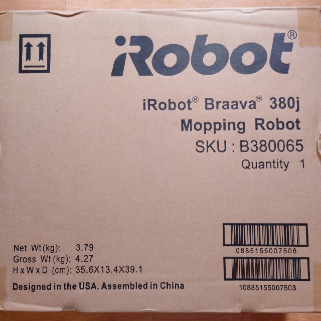 超可爱の iRobot - irobot380j新品未開封品 掃除機