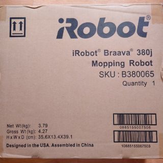 アイロボット(iRobot)のirobot380j新品未開封品(掃除機)