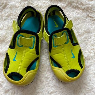 ナイキ(NIKE)のNIKEサンダル　13センチ　イエロー(サンダル)