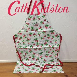 キャスキッドソン(Cath Kidston)の新品 キャスキッドソン エプロン ミニストロベリーホワイト(その他)