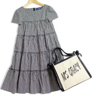 エムズグレイシー(M'S GRACY)のご専用☆エムズグレイシー2019Summerティアードワンピース(ロングワンピース/マキシワンピース)