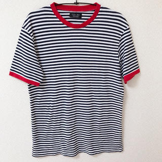 ザラ(ZARA)のメンズトップス　ZARAボーダーTシャツ　(Tシャツ/カットソー(半袖/袖なし))