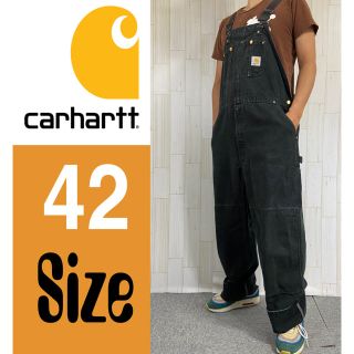 カーハート(carhartt)の美品　カーハート  オーバーオール　w42  2208(サロペット/オーバーオール)