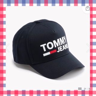 トミーヒルフィガー(TOMMY HILFIGER)の【Tくん　様】トミーヒルフィガー　ロゴキャップ　ネイビー(キャップ)