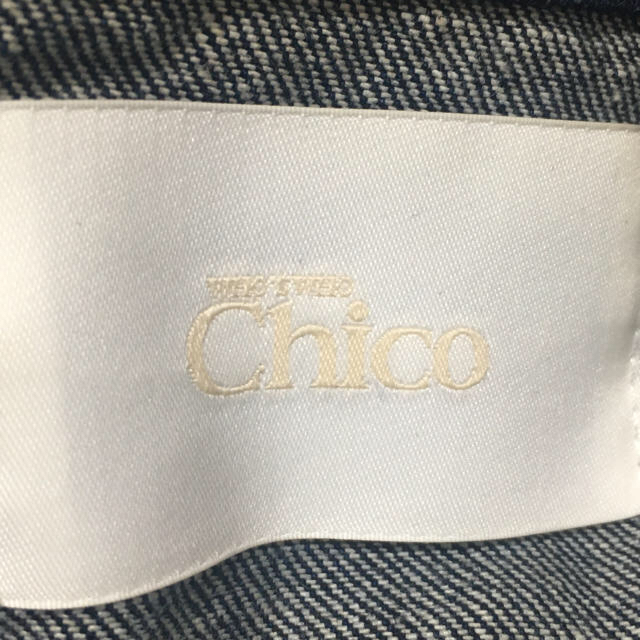 who's who Chico(フーズフーチコ)のwho's who chico レースアップGジャン ショッパー付 レディースのジャケット/アウター(Gジャン/デニムジャケット)の商品写真