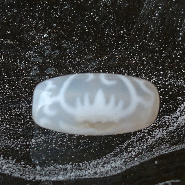 hiyoriさま✨白玉髄✨如意蓮花天珠 2点 1