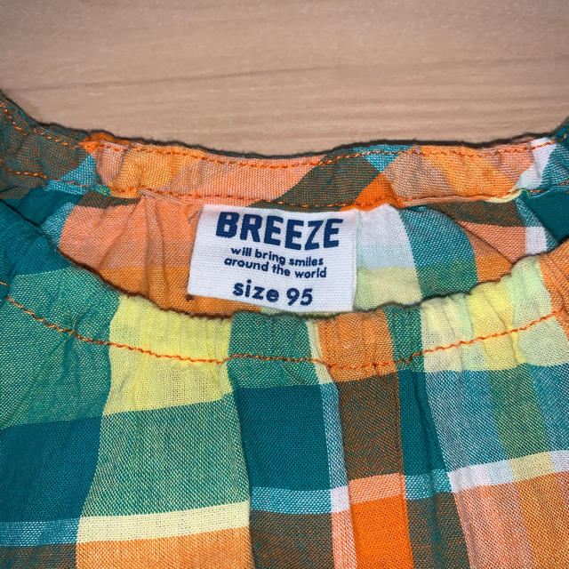 BREEZE(ブリーズ)のブリーズ　チェック柄　ワンピース キッズ/ベビー/マタニティのキッズ服女の子用(90cm~)(ワンピース)の商品写真