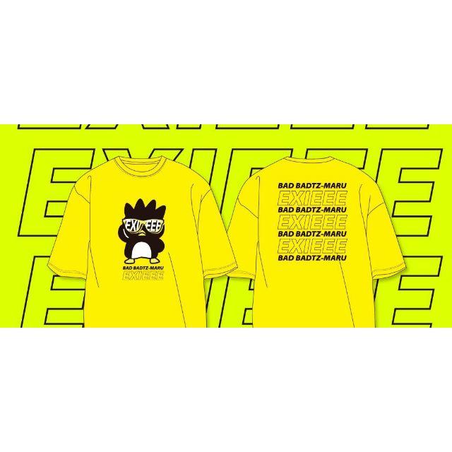 EXIEEE  EXIT Tシャツ サンリオ コラボ ばつ丸 イエロー