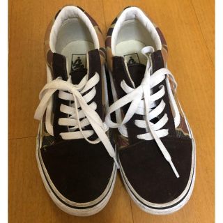 ヴァンズ(VANS)のVANS キッズ OLD SKOOLカモフラ柄(スニーカー)