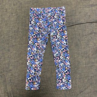 エイチアンドエム(H&M)の花柄パンツ レギンス　100(パンツ/スパッツ)