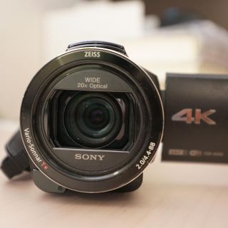 ソニー(SONY)の[smilelabo様専用]SONY AX-40 4K ビデオカメラ　AX40(ビデオカメラ)