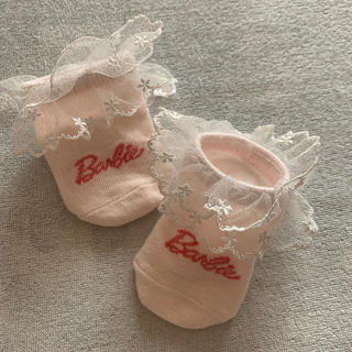 バービー(Barbie)の新生児用〜3ヵ月バービーソックス(靴下/タイツ)