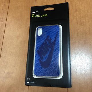 ナイキ(NIKE)のナイキ　Nike Phone Case iPhoneX　ブルー(iPhoneケース)