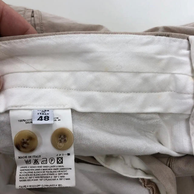 Maison Martin Margiela(マルタンマルジェラ)のMARTIN MARGIELA 薄手 コットン パンツ(48) メンズのパンツ(その他)の商品写真