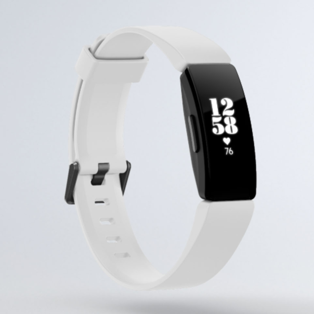 (新品未開封)Fitbit Inspire HR ホワイト/ブラックスポーツ/アウトドア