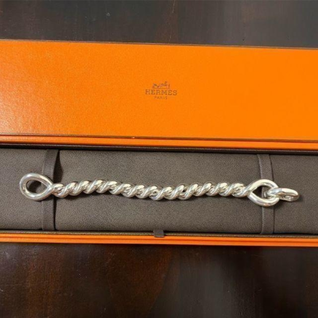 【Vintage】HERMES トルサードMM ブレスレット エルメス