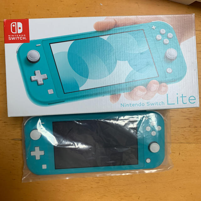 Nintendo Switch(ニンテンドースイッチ)の任天堂　Switch lite ターコイズ エンタメ/ホビーのゲームソフト/ゲーム機本体(携帯用ゲーム機本体)の商品写真